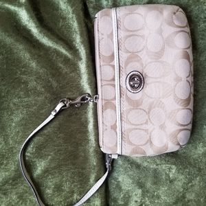 Coach large Wristlet